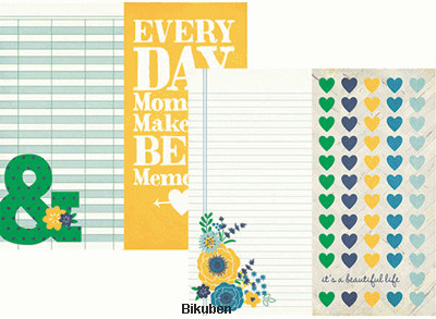 Simple Stories - A Charmed Life - 6x12" Page Elements 12x12"