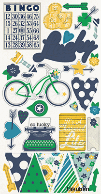 Simple Stories - A Charmed Life - Chipboard Stickers