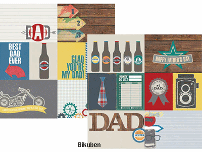 Simple Stories - Hey Pop - Elements #1 12x12"