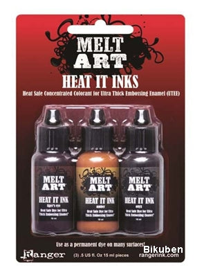 Melt Art - Heat it Inks - Majestic Gems