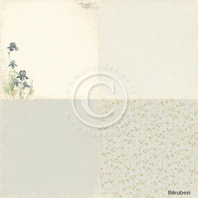 Pion Design - Shoreline Treasures - Iris Sibirica 6x6 Tum