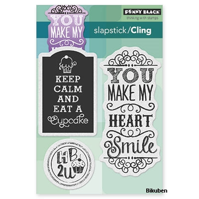 Penny Black - Slapstick Stamp - Cupcake Day