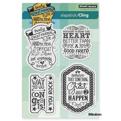 Penny Black - Slapstick Stamp - Truly Great