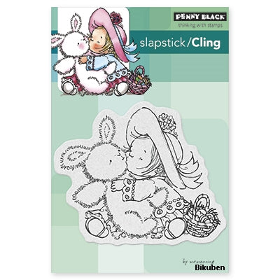 Penny Black - Slapstick Stamp - Bunny Kisses