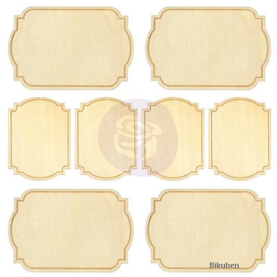 Prima - Wooden ATC's - Classic Cards Set