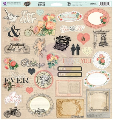 Prima - Something Blue - Chipboard