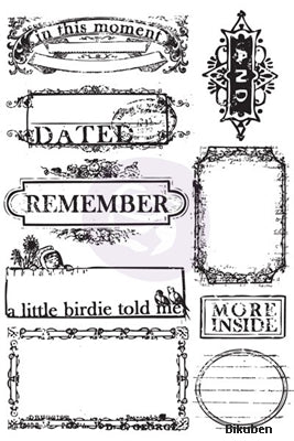 Prima - Something Blue - Cling Stamp 1