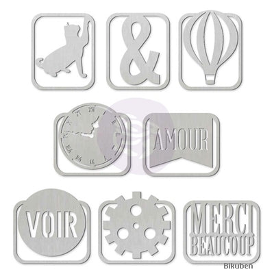 Prima - Cartographer - Metal Paper Clips