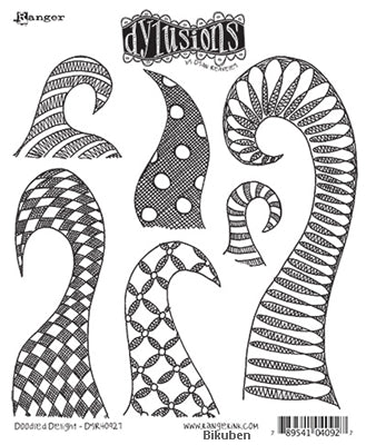 Dylusions - Doodled Delight - Stamps