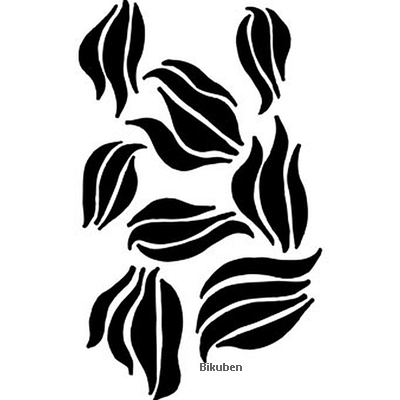 Dina Wakley Media - Stencils  - Swirls