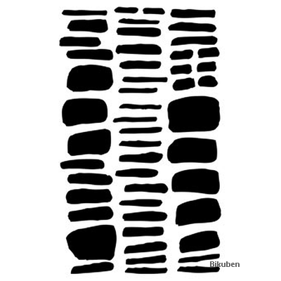 Dina Wakley Media - Stencils - Tracks