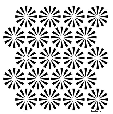 The Crafter's Workshop - Retrobursts Template 12x12"