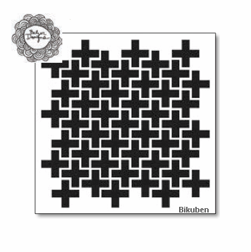 The Crafter's Workshop - Crossed Template 12x12"