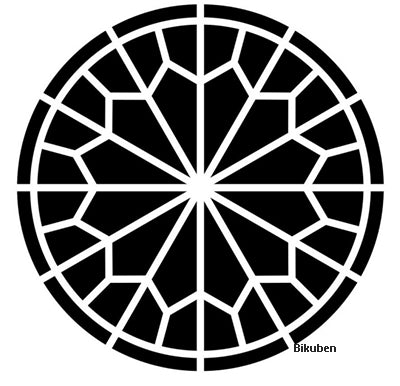 The Crafters Workshop - Stencil - Mini Rose Window 6x6"