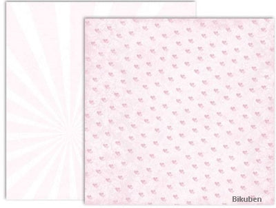 Papirdesign - Maria's Verden - Hjerter 12x12"