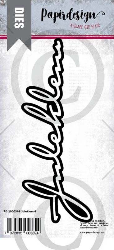 Papirdesign - Dies - Juleklem 6