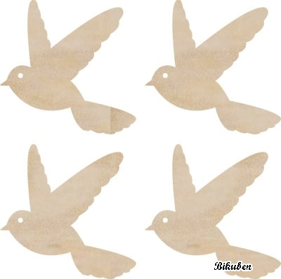 KaiserCraft - Wood Flourishes - Flying Bird