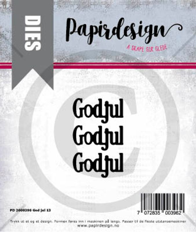 Papirdesign - Dies - God jul 13