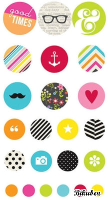 Simple Stories - DIY - Boutique - Decorative Brads