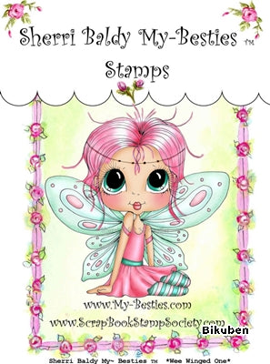 My Besties - Rubber Stamp - Wee Winged One