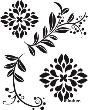 Momenta - Stencil - Floral