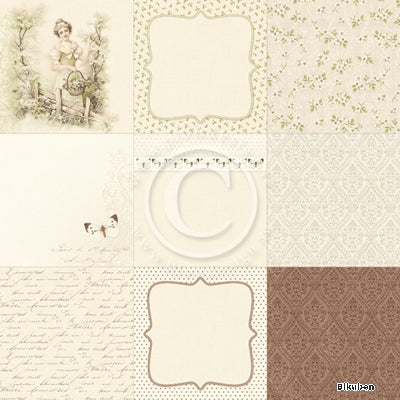 Pion Design - Memory Notes - A Day in May III 12x12"