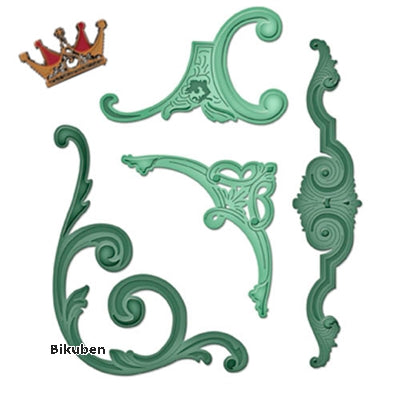 Spellbinders - Shapeabilites - Gold Corbels and Accents