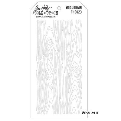 Tim Holtz - Stencil - Woodgrain