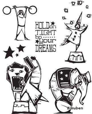 Tim Holtz Collection - Big Top - Stamps