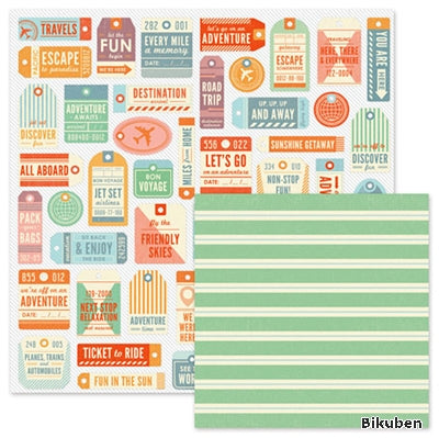 WRMK - Jet Set - Tourist 12x12"