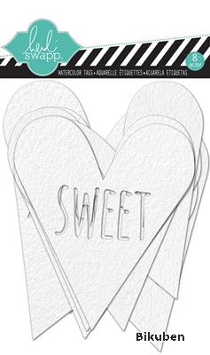 Heidi Swapp - ColorMagic - Chipboard - Hearts