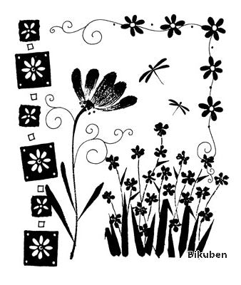 Penny Black - Wood Mounted Stamp - An Afternoon