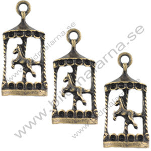 Bildmålarna - Merry-go-round Horse - Metall Charms