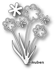 Poppystamps - Dies - Groovy Flower
