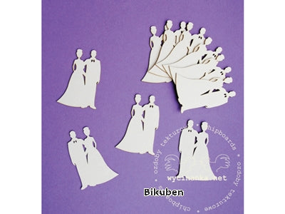 Wycinanka - Chipboard - Brudepar