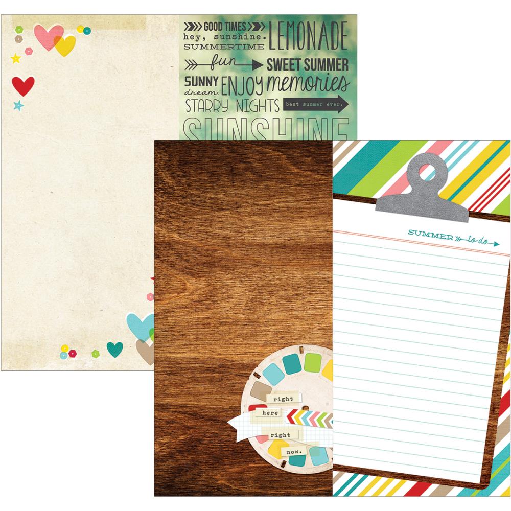 Simple Stories - Good Day Sunshine - 6x12" Page Elements 12x12"