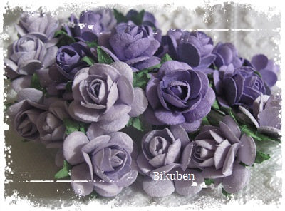 Papirdesign - Roser 1,8 - Lys Lilla