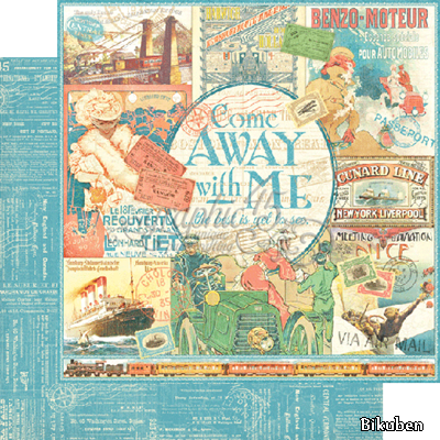 Graphic45 - Come Away with Me 12x12"