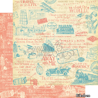 Graphic45 - Come Away with Me - Wanderlust 12x12"