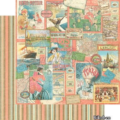 Graphic45 - Come Away with Me - Pleasure Trip 12x12"