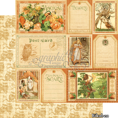 Graphic45 - An Eerie Tale - Fanciful Fable 12x12"