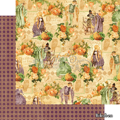 Graphic45 - An Eerie Tale - Captivating Characters 12x12"