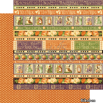 Graphic45 - An Eerie Tale - Wicked Whimsey 12x12"