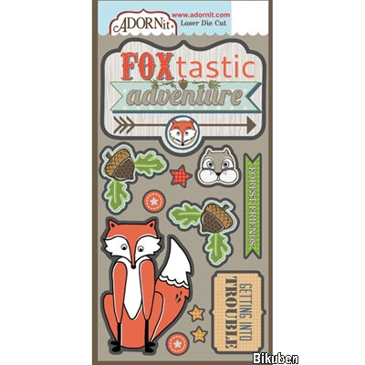 Adornit - Foxtastic Laser Diecut