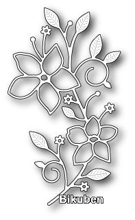 Memory Box - Vignette Floral Branch Die