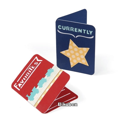 Sizzix - Thinlits - Life Made Simple - Journal Cards Dies