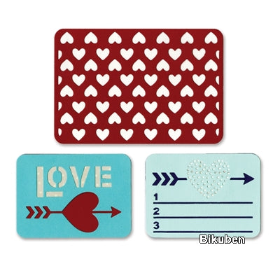 Sizzix - Thinlits - Life made Simple - Love Dies