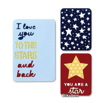 Sizzix - Thinlits - Life made Simple - Stars Dies