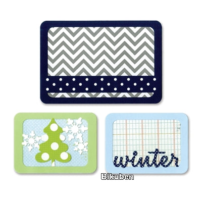 Sizzix - Thinlits - Life made Simple - Winter Cards Dies