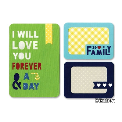 Sizzix - Thinlits - Life made Simple - Forever & a Day Dies